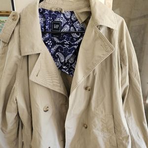 Gap Short Waist Trench Jacket